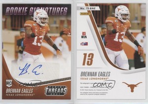 2021 Chronicles Draft Picks Threads Rookie Signatures Pink Brennan Eagles Auto