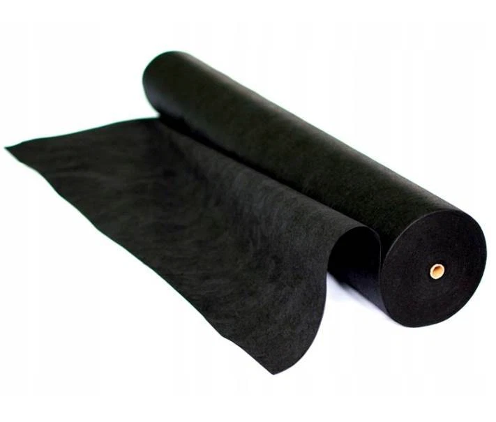 BIRNEPOWER Gartenvlies Geotextil Geovlies Unkrautvlies Drainagevlies 130g/m² 1,6m schwarz