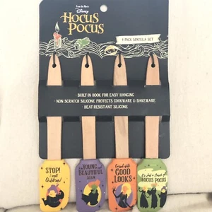 Disney Hocus Pocus Halloween 4er Pack Silikon Mini Spatel Set Sanderson Schwestern - Bild 1 von 6