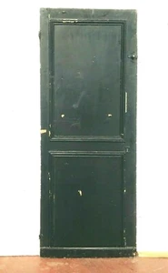 Porte de passage en sapin patiné Porte ancienne XIX siècle - Picture 1 of 3