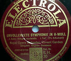 EUGENE GOOSSENS "Unvollendete Symphonie in H-Moll" Electrola 2 x 78rpm set 12"