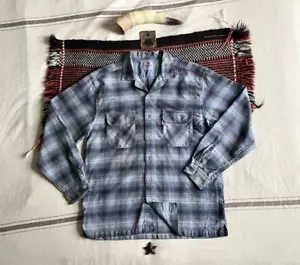 Camicia Levi's Loop Collar L-XL anni 50 Rockabilly Check LNWOT 1995 come nuova Lvc-ish rara - Foto 1 di 23
