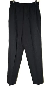 Vintage Levi Strauss Bend Over Black High Elastic Waist Pants Size 8 USA NWT - Picture 1 of 9