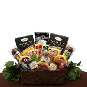 Ultimate Meat & Cheese Sampler - meat and cheese gift baskets - Picture 1 of 1