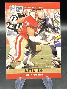 1990 Pro Set - Matt Millen #640 - Picture 1 of 2