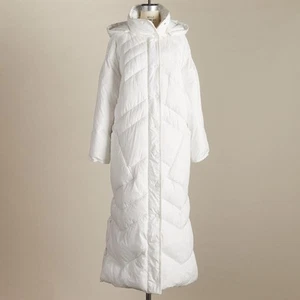 Sundance Snowfall Beauty Puffer Jacket Coat White Quilted NWT XXL - Picture 1 of 19