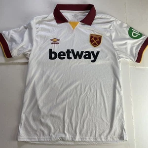 Terza maglia bianca Umbro West Ham United 2024/25 taglia XL - Foto 1 di 7