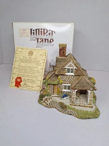Estatuilla de casa de campo Lilliput Lane Dial 1990 Blaise Hamlet con caja y escritura - Imagen 1 de 19