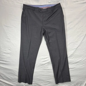 Pantalones Tommy Hilfiger Para Hombre Flex Ajuste Moderno Sarga Gris Carbón 40x29.5 - Imagen 1 de 9