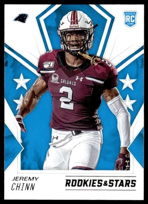 2020 Panini Rookies & Stars Jeremy Chinn #192 Rookie Panthers - Image 1 of 2