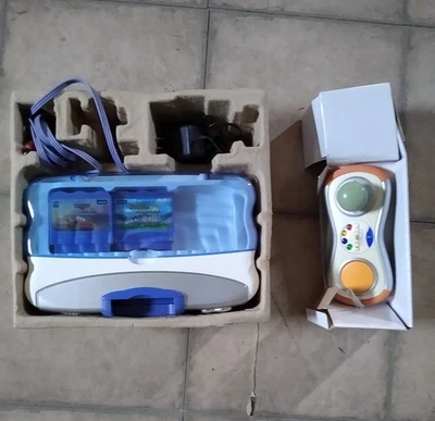 Vtech V.Smile Console and Games Lot Bundle V.Motion w/5 games New open box - Image 1 of 4