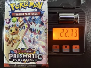 Pokemon Evoluzioni Prismatiche Booster Pack Sigillato 22.73g 3.68mm - Foto 1 di 6