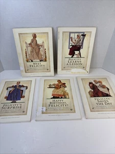VTG Lot Of 5 American Girl Felicity Books 1-5 Paperback 1990’s - Picture 1 of 8