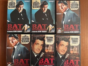 BAT MASTERSON (Complete Series Seasons 1-3) DVD Region 1 NTSC - Picture 1 of 3