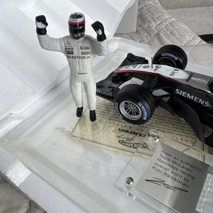 1/18 HOT WHEELS MATTEL MCLAREN MERCEDES MP4 20 2005 RAIKKONEN LTD EDITION SPARCO - Picture 1 of 14