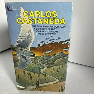 Carlos Castaneda 4 Book POCKET BOX SET PB Don Juan Ixtlan Separate Reality Power - Picture 1 of 13