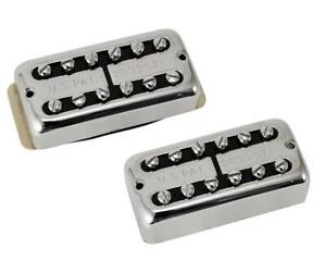 Gretsch® Filtertron Bridge & Neck Pickup Set ~ Nikiel ~ Ramki w zestawie ~ Fabrycznie nowy