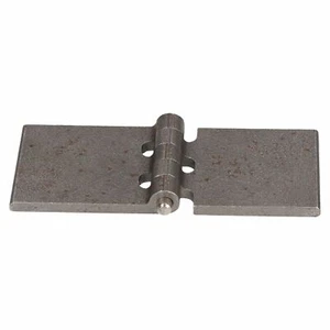 Paquete de 2 bisagras a tope de acero sólido extra resistentes industriales 50x120 mm - Imagen 1 de 4