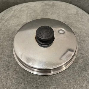 Vintage SaladMaster Stainless Steel Vapo Vented 7 3/8” Lid Cover Only - Picture 1 of 6