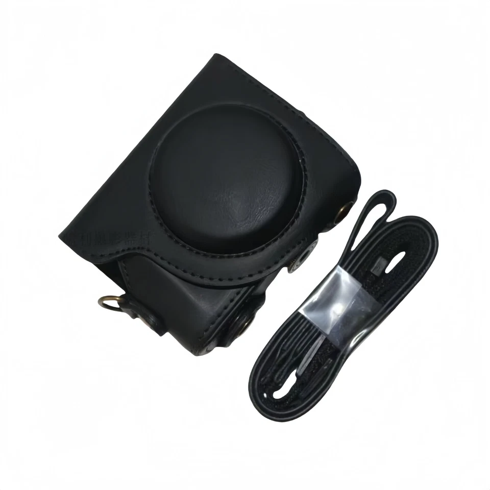 Bolsa de cámara para Canon S90 S95 S100 S110 S120 S200 G9X Funda protectora de cuero Foto 1 de 4