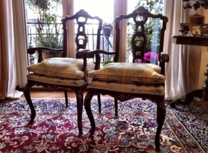 coppia poltroncine luigi XV - Foto 1 di 7