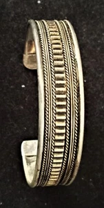 Bracelet Round Silver Color 7in. Around - Picture 1 of 4