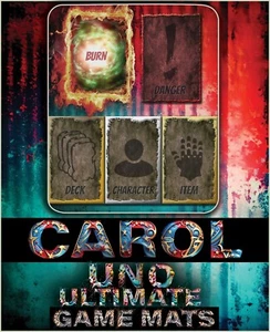 Ultimate Uno Marvel DC Custom Game Mats Card - Board Foil Chase CAROL MAT - Picture 1 of 10