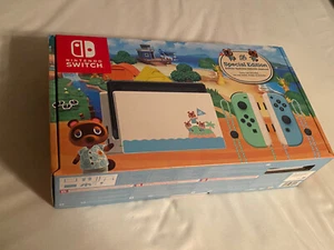 IN HAND* NEW Nintendo Switch Console 32GB Animal Crossing New Horizons Edition - Picture 1 of 2