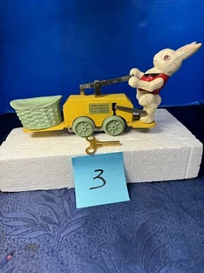 Lionel O Gauge Wind Up Peter Rabbit Chick Mobile Hand Car #1103 - Imagen 1 de 10