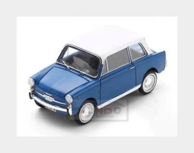 1:43 SCHUCO Autobianchi Bianchina 1962 Blue White 450933800 Model - Image 1 of 2