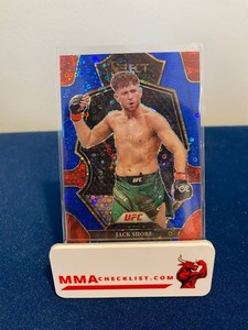 2023 Select UFC Jack Shore Premier Level Blue Disco Prizm # /49