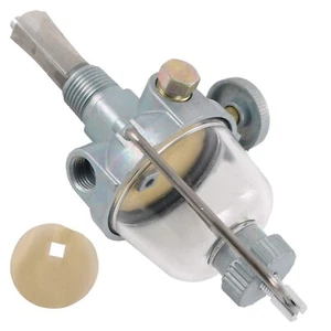 Fuel Sediment Bowl Gas w/ Shut Off For Ford NAA Jubilee 2N 8N 9N 2N9155B NAA9155 - Picture 1 of 13