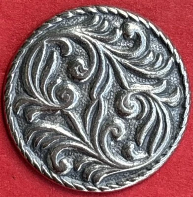 Vintage Pewter Buttons Norwegian.  ~8~  13/16”  EXCELLENT QUALITY!🇳🇴 - Image 1 of 4