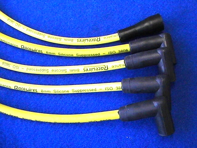 CLASSIC MINI PERFORMANCE HT LEAD SET YELLOW.  - Image 1 of 1