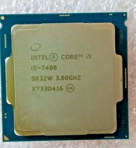 CPU i5-7400 SR32W- 3.00GHZ X733D416 soket 1151 - Foto 1 di 2