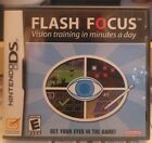 Flash Focus: Vision Training in Minutes a Day Nintendo DS 2007 Complete & Tested