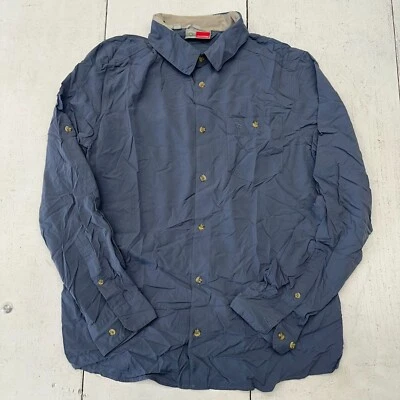 Craghopper Navy Blue Insect Shield Hedley Long Sleeve Shirt Mens Size Large NEW - Image 1 of 4