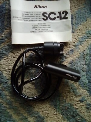 Nikon SC-12 TTL Sensor Cord - Image 1 of 3