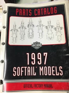  HARLEY-DAVIDSON  BIG TWIN  PARTS BOOK  FOR RESTORATION & REPAIRS GENUINE HDs  - Picture 1 of 7