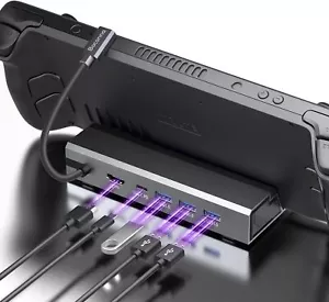 Boconna Steam Deck Docking Station: HDMI 2.0 4K@60Hz, 3 USB-A 3.1 Ports, and 100 - Picture 1 of 4
