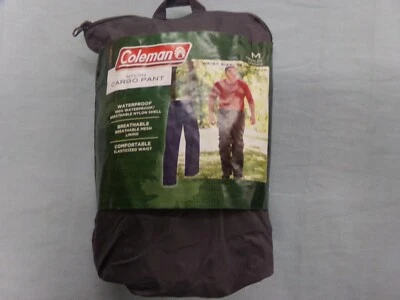 COLEMAN Nylon Cargo Pants Unisex Size Medium Olive Green NEW - Image 1 of 2
