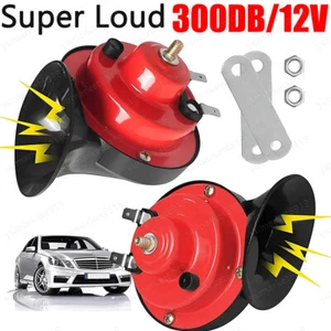 2 PIEZAS 12V 300DB Super Bocina de Tren para SUVTcamiones Coche-Barco Motocicletas Vehículo - Imagen 1 de 9