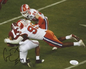 Clelin Ferrell Signed Clemson Tigers 8x10 Photo JSA - Picture 1 of 1