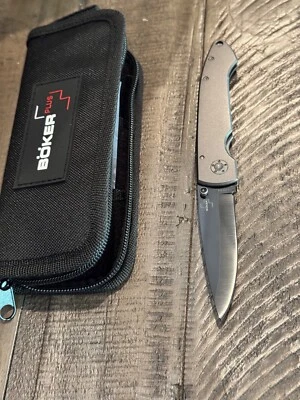 BOKER PLUS KNIVES BNIB ANTI-MC CERAMIC INFUSED BLADE NON MAGNETIC ANTI CORROSION - Image 1 of 4