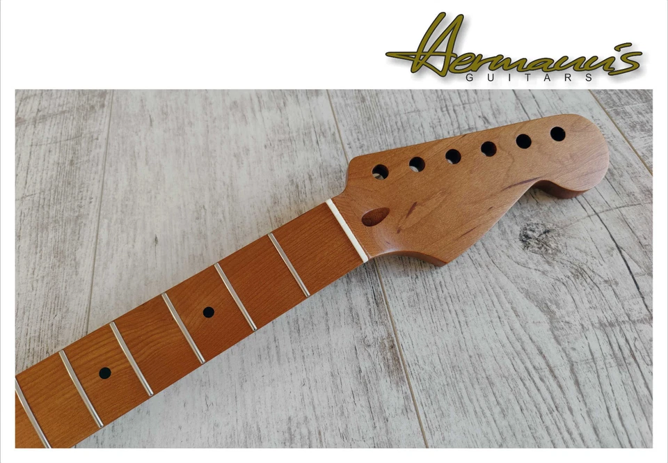 ST Roasted Canadian Maple/Maple Neck, 22 roundet Stainless Steel Frets -SRS 10 - Bild 1 von 4
