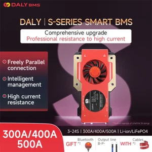 Daly Smart BMS Li-Ion LiFePO4 3S-24S 300A/400A/500A für Lithium 18650 BAT - Bild 1 von 6