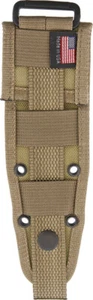 ESEE Izula Fixed Blade Messer MOLLE Back Khaki Tan Nylon Gürtelscheide USA IZMBK - Bild 1 von 2