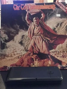 The Ten Commandments Laserdisc Rare  LD T3 - Imagen 1 de 2