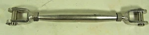 Closed 316 SS Turnbuckle Jaw & Jaw 9/16" Pin185116 Sea-Dog Line - Picture 1 of 1
