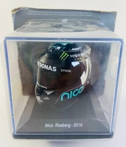 NICO ROSBERG 2016 MERCEDES FORMULA 1 MINI HELMET (SCALE 1:5) BRAND NEW - Picture 1 of 4